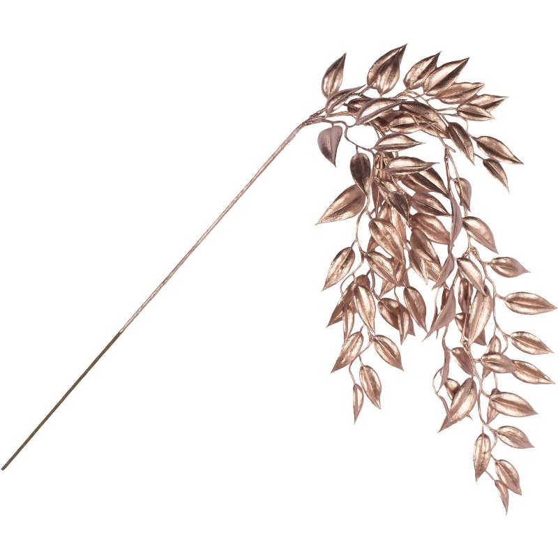 Haste Aramada Folhas Cobre Kasa