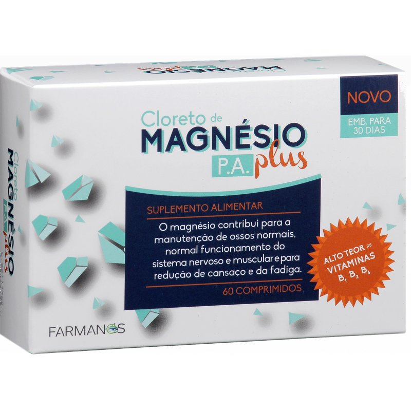 Magnésio Cloreto 60 unidades