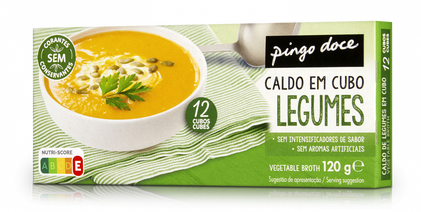 Caldo De Legumes 12 Cubos Pingo Doce 12Un