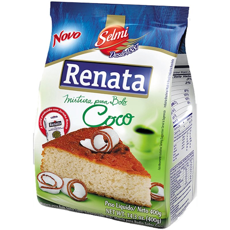 Preparado Para Bolo De Coco 400 g