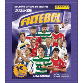 Saqueta De Cromos Futebol Liga Betclic 2025-26 Panini