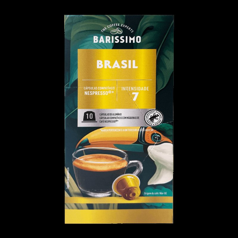 Cápsulas De Café Brasil Compativeís Com Máquina Nespresso; 10 Cápsulas