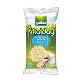 Tortitas Vitalday De Arroz Com Iogurte Sem Glúten Gullón 125 gr (4 Un)