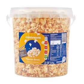Pipocas Doces Balde Continente 340 gr