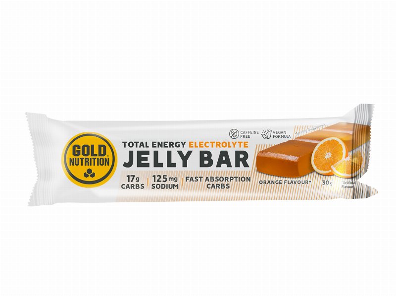 Barra Jelly Bar Goldnutrition Laranja 30 g