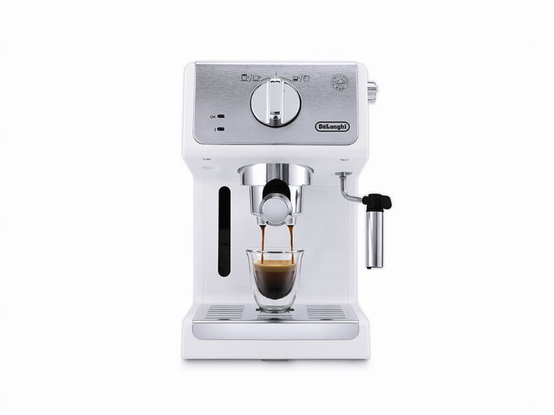 Máquina De Café Expresso Manual Delonghi Ecp33.21.W Branca