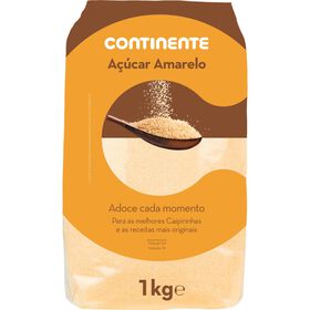Açúcar Amarelo Continente 1 kg