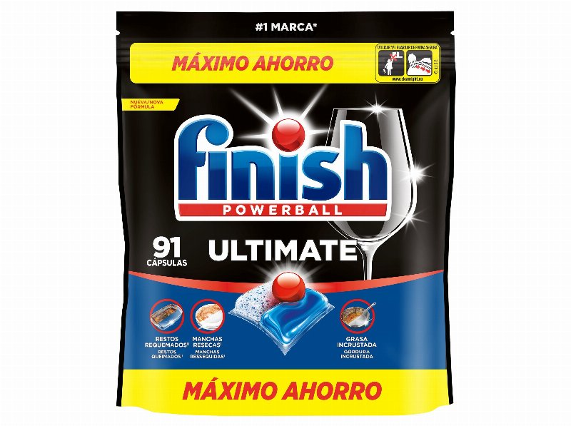 Det. Loiça Máq. Finish Ultimate Regular 91P