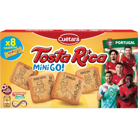Bolachas Tosta Rica Mini Go Cuétara 240 gr (8 Un)