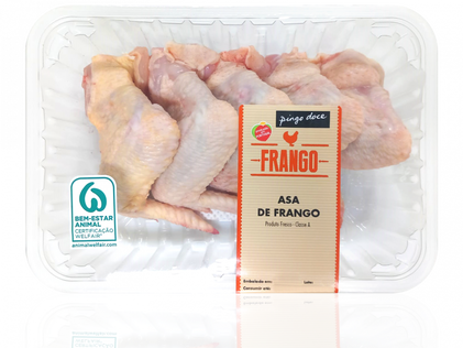 Asas De Frango Embaladas Pingo Doce 0.6Kg
