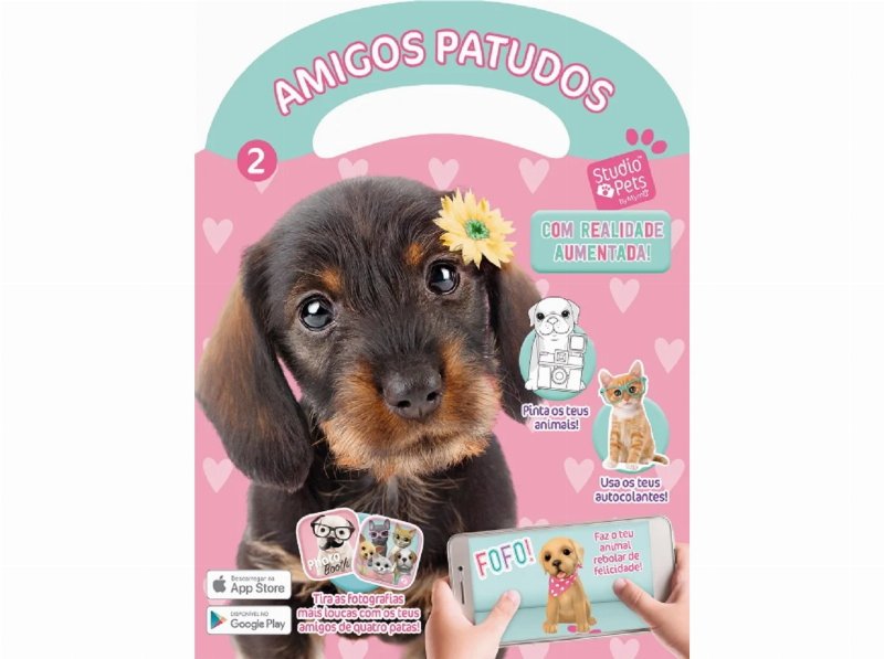 Livro Amigos Do Coração Studio Pets N.º 2