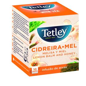 Infusão Cidreira E Mel Saquetas Tetley 10 Un