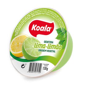 Gelatina Pronta Vegetal Lima-Limão Koala 130 gr