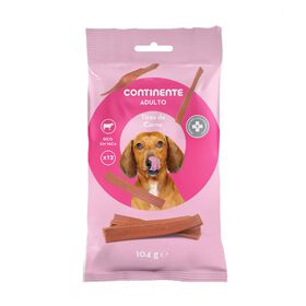 Tira Para Cão Adulto Vaca Continente 104 g (12 Un)
