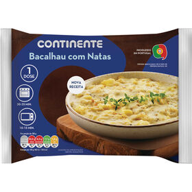 Bacalhau Com Natas Continente 350 gr
