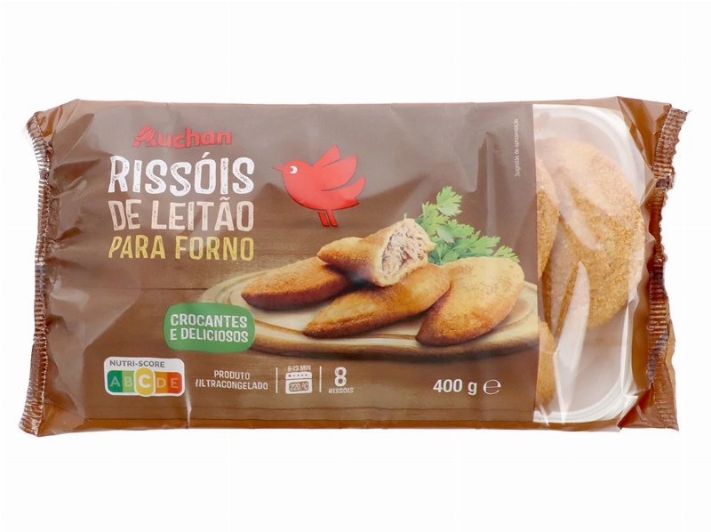 Rissóis De Leitão Auchan Para Forno 8Un 400 g