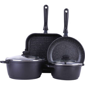 Trem Cozinha 4 Peças Alumínio Fundido Antiaderente Classic Kasa