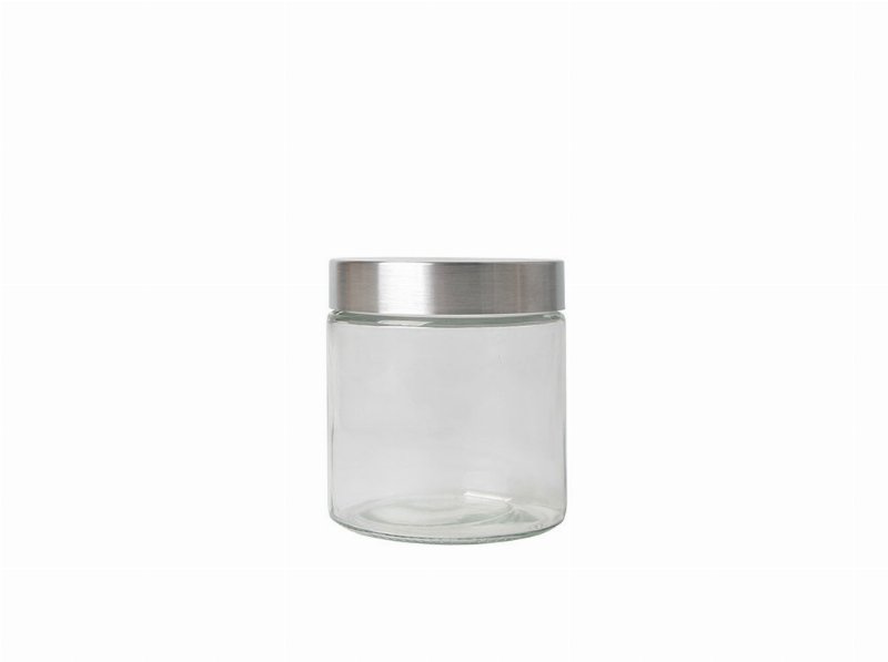 Frasco Em Vidro Actuel Hermético Com Tampa Em Inox 0.8 l
