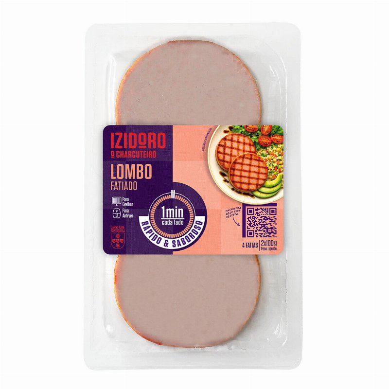 Lombo Fatiado Izidoro 0.2Kg