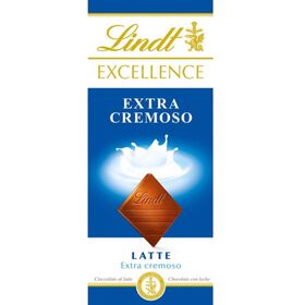 Tablete De Chocolate De Leite Excellence Lindt 100 gr