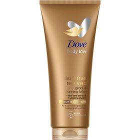 Autobronzeador Loção Corpo Summer Revived Escuro Dove 200 ml