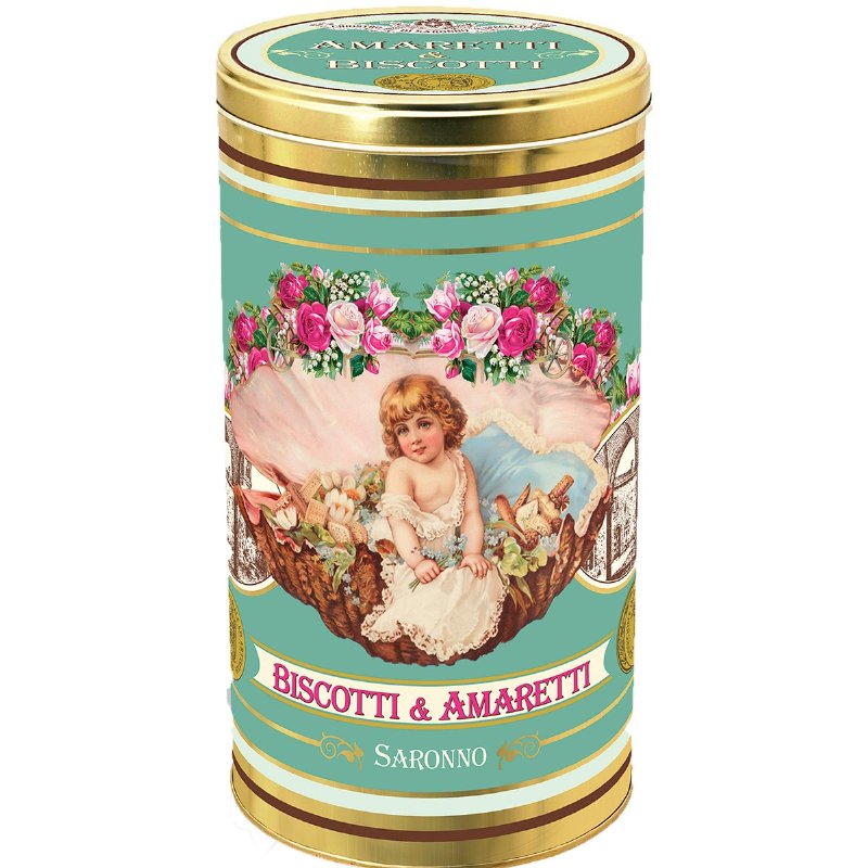 Bolacha Sortida Amaretti Crunchy E Soft Lata 210 g