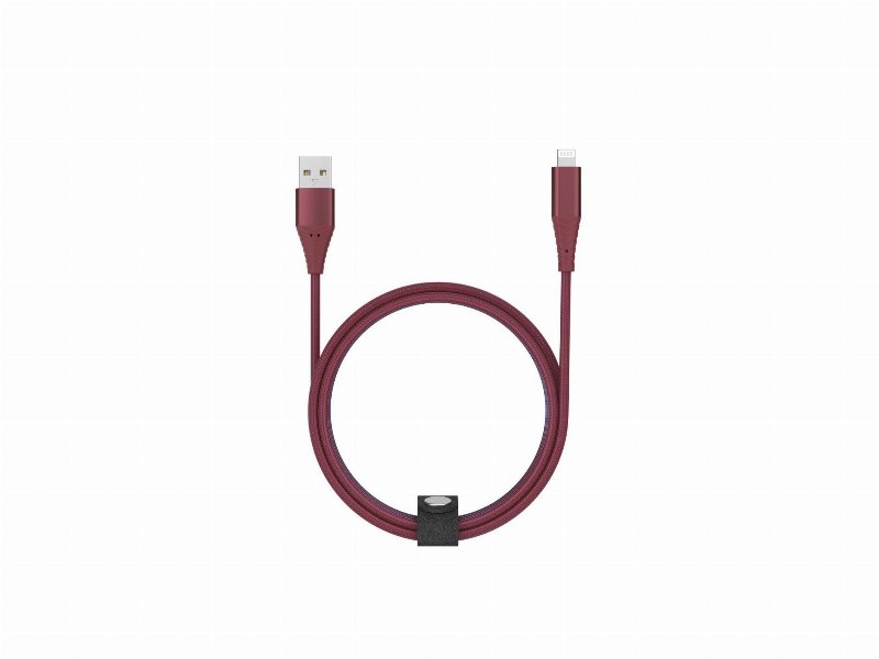 Cabo Textil Usba Qilive 600184383 Vermelho 1.2M