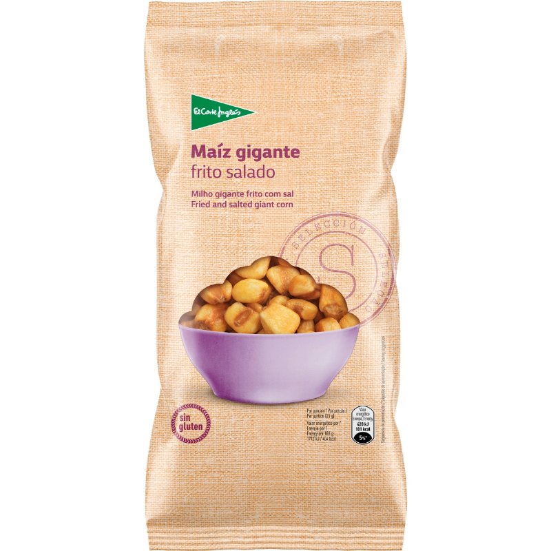 Milho Gigante Frito Com Sal Sem Glúten 150 g