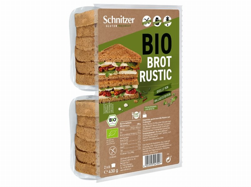 Pão Milho Fatia Schnitzer Bio Sem Glúten 430 g