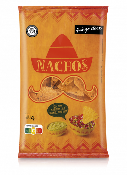 Nachos De Milho Com Sal Pingo Doce 0.3Kg