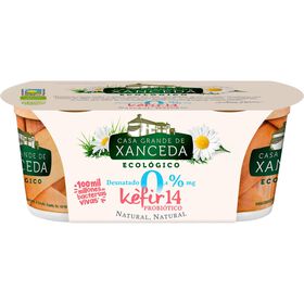 Iogurte Kefir 14 Cremoso Magro Natural Casa Grande De Xanceda 250 gr (2 Un)