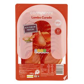 Lombo Curado Fatiado Continente 100 gr