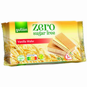 Bolachas Wafer Baunilha Diet Nature Gullón 180 gr (3 Un)