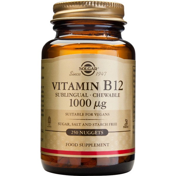 Vitamina B-12 Sublingual 1000Μg 250 unidades