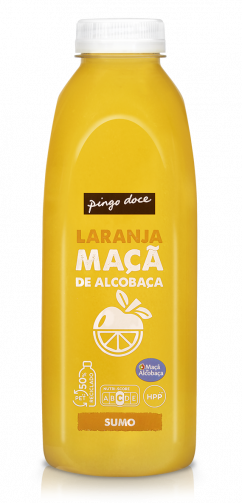 Sumo Natural De Laranja E Maçã Pingo Doce 0.75L