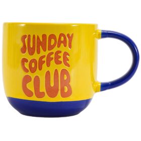 Caneca 330 ml Amarela Coffee Club Kasa