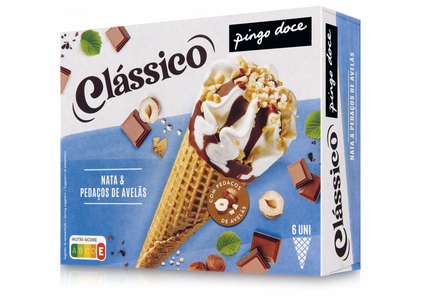 Gelados Cones Clássicos Pingo Doce 0.72L