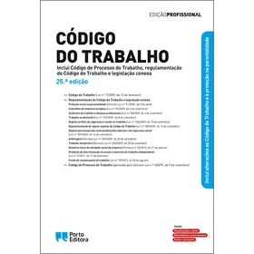 Código Do Trabalho (25ª Edição)