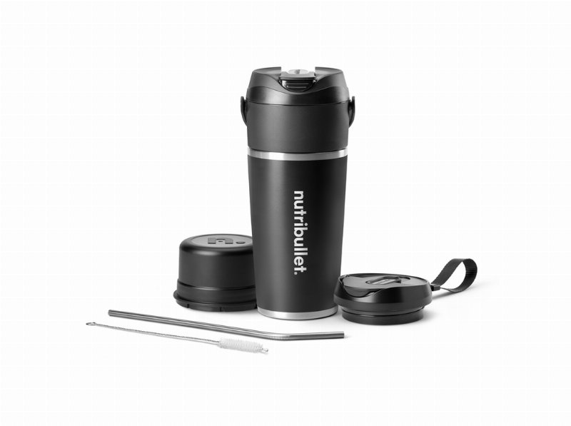 Liquidificadora Portátil Nutribullet Flip Nbp016B Térmica 590 ml Usb
