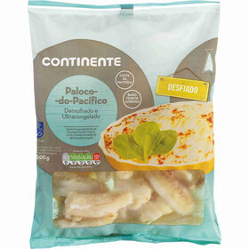Paloco Do Pacífico Msc Desfiado Demolhado Ultracongelado Continente 500 gr