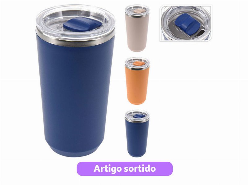 Copo Térmico 420 ml Cores Sortidas