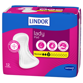 Pensos Incontinência Lady Normal Lindor 12 Un