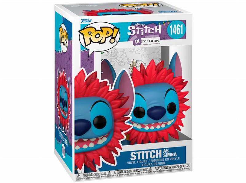 Figura Funko Pop! Disney: Stitch Costume - Stitch As Simba