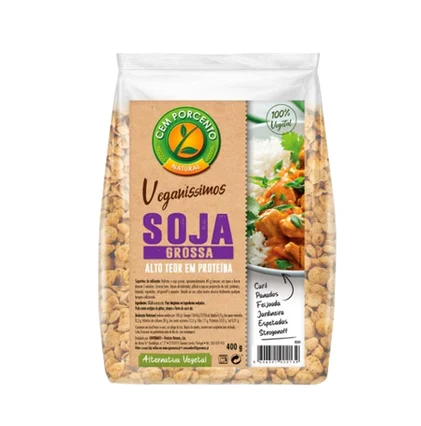 Soja Grossa Cem Porcento 0.4Kg