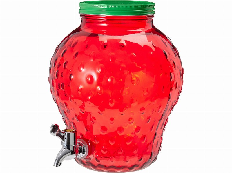 Dispensador Bebidas Morango 19X24Cm