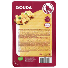 Queijo Gouda Fatiado Campainha 150 gr