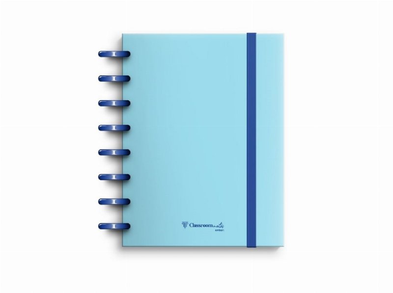 Caderno Ecosmart A5 Ambar Azul Com Capa Polipropileno 100 Folhas
