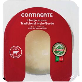 Queijo Fresco Meio Gordo Continente 200 gr