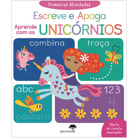Escreve E Apaga - Aprende Com Os Unicórnios