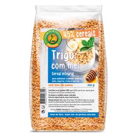 Cereais Trigo Integral Com Mel Cem Porcento 250 gr